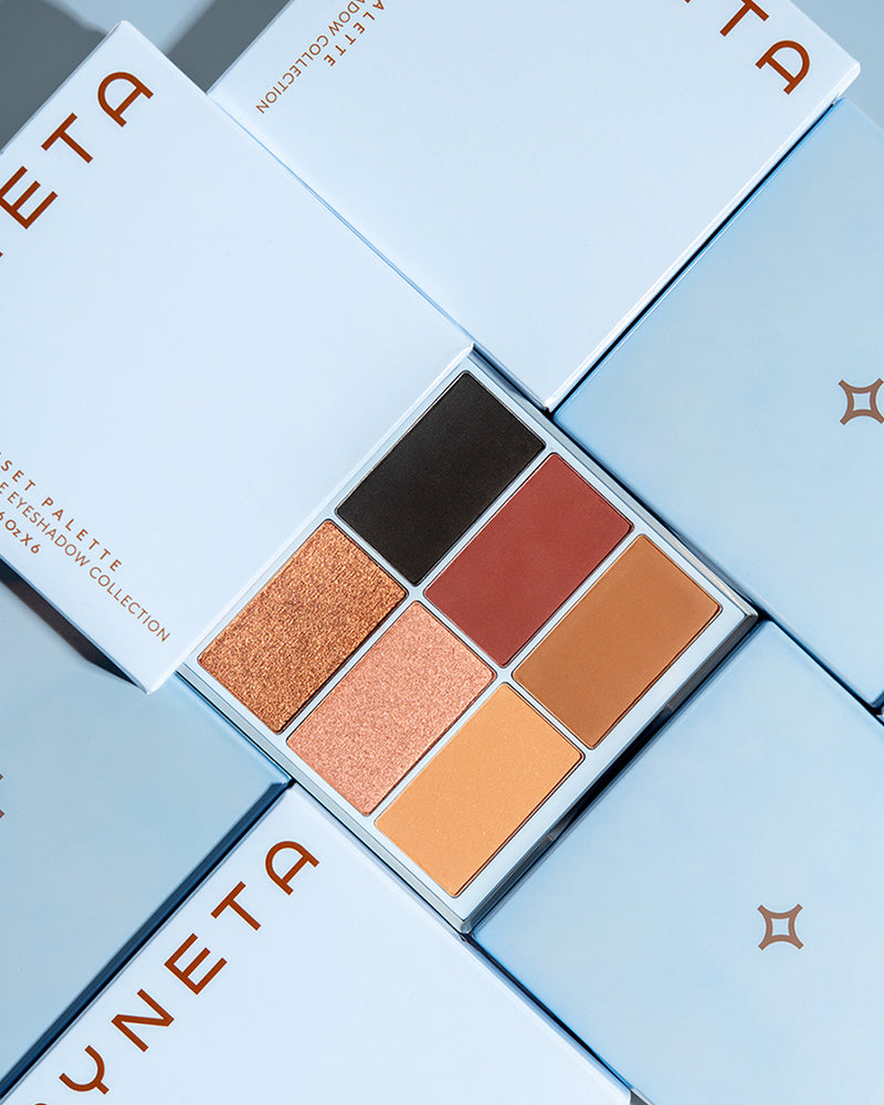 פלטת צלליות לעיניים Sunset palette eyeshadow BYNETA