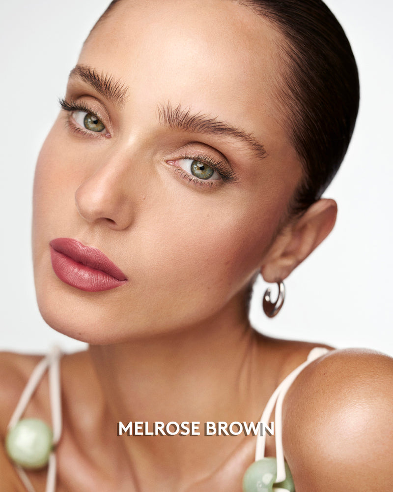 איפור שפתיים גוון Melrose Brown נטע אלחמיסטר