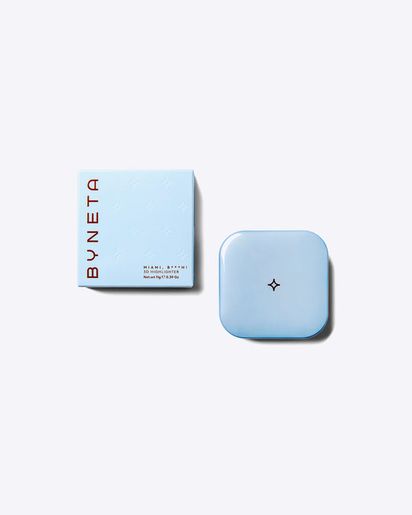 אבקת היילייטר מומלצת Miami B***H! 3d Highlighter BYNETA