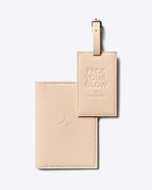 תג מזוודה וכיסוי לדרכון