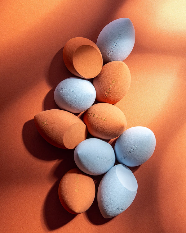 ספוגיות איפור לפודרה, מייק אפ, סומק, ברונזר