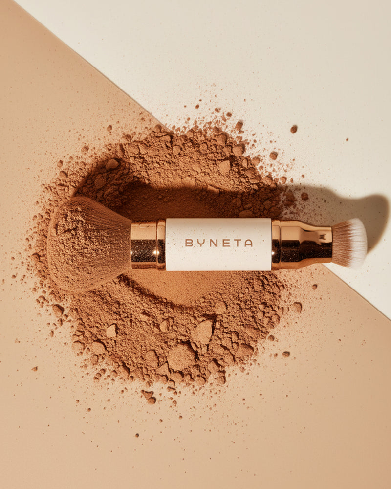 Retractable Make Up Brush - מברשת איפור דו צדדית