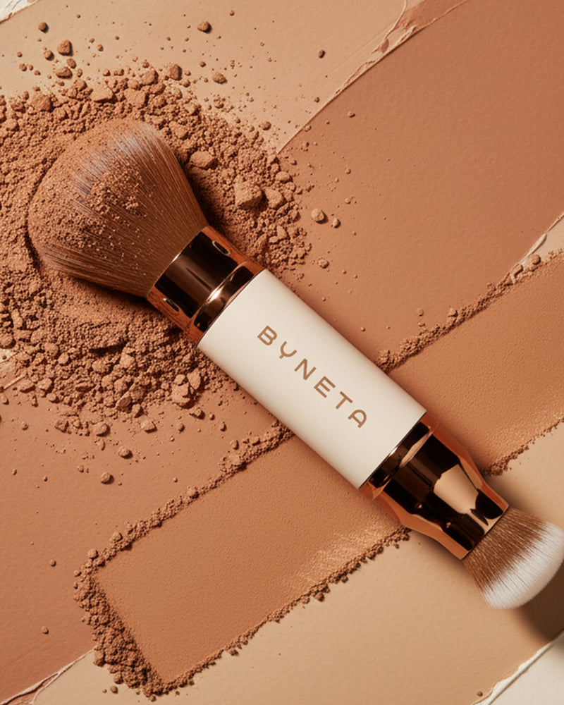 Retractable Make Up Brush - מברשת איפור דו צדדית