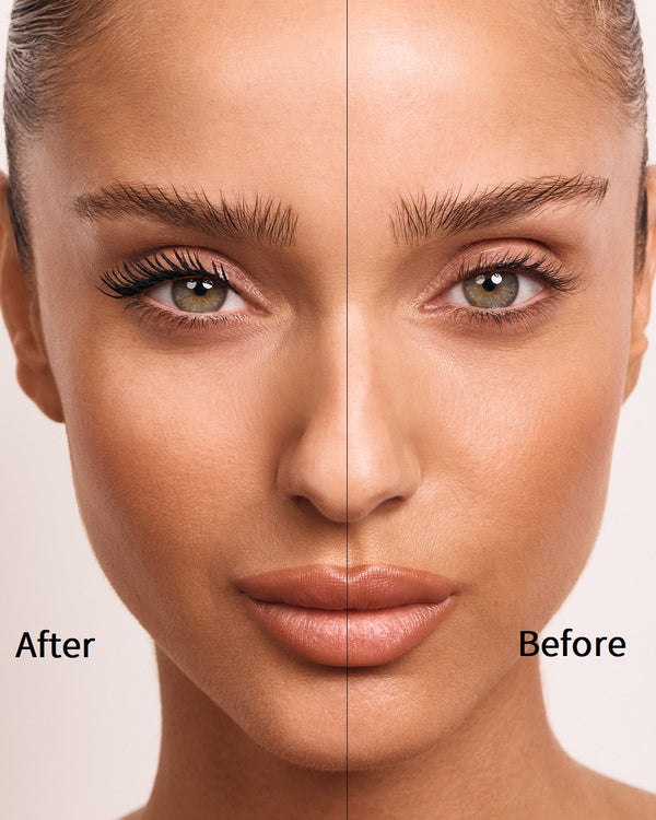 מסקרה מעבה ביינטע UPGRADE Mascara לפני / אחרי