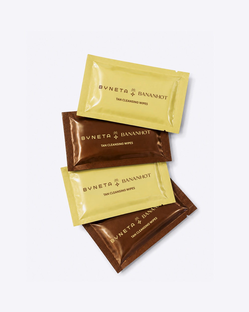 TAN CLEANSING WIPES - 4 UNITS