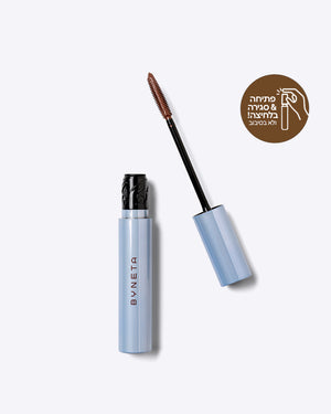 CLICK Mascara מסקרה מאריכה ריסים - קליק גוון חום