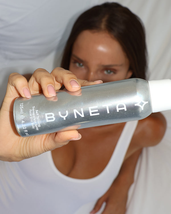 ספריי שקוף לשיזוף עצמי - SELF TANNING TRANSPARENT SPRAY