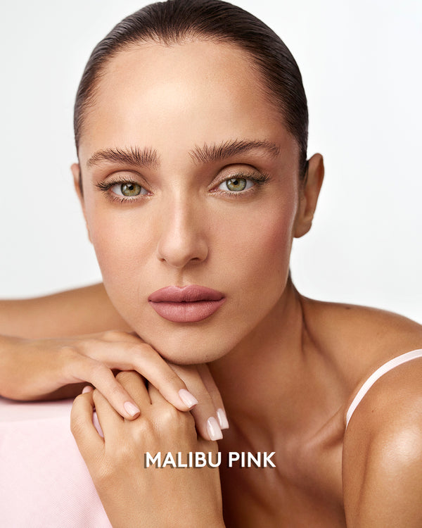 איפור שפתיים Malibu Pink נטע אלחמיסטר