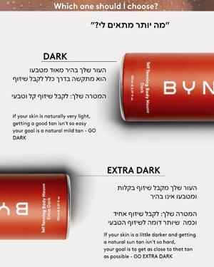 גוונים שיזוף ביינטע