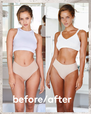 ספריי ומוס לשיזוף עצמי נטע - לפני ואחרי